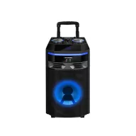   BLAUPUNKT PS6 Bluetooth hangszóró karaoke funkcióval, TWS, FM, AUX, 1 mikrofon, 600W, Fekete (RTVBLAS011)