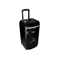   BLAUPUNKT PS6 Bluetooth hangszóró karaoke funkcióval, TWS, FM, AUX, 1 mikrofon, 600W, Fekete (RTVBLAS011)