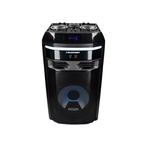 BLAUPUNKT PS6 Bluetooth hangszóró karaoke funkcióval, TWS, FM, AUX, 1 mikrofon, 600W, Fekete (RTVBLAS011)