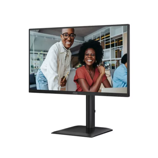 AOC IPS 120Hz FHD monitor 23.8" 24E4CV, 1920x1080, 16:9, 4ms, 300cd/m2, DisplayPort/HDMI/4xUSB-A, pivot, hangszóró