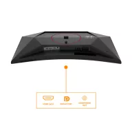   AOC Ívelt Gaming 260Hz VA monitor 27" CQ27G4Z2, 2560x1440, 16:9, 350cd/m2, 0,3ms, 2xHDMI/DisplayPort