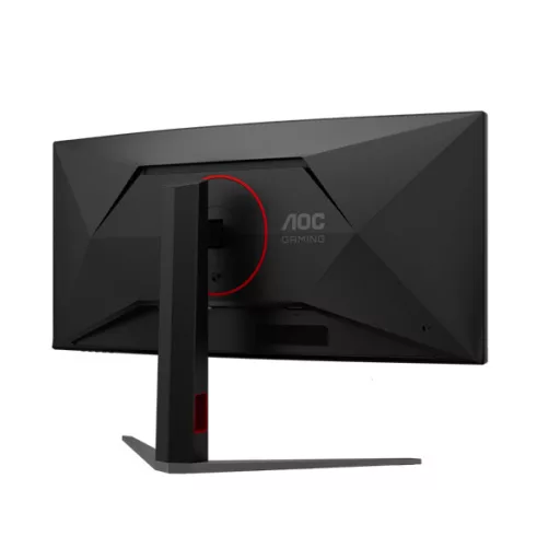 AOC Ívelt Gaming 180Hz VA monitor 34" CU34G4CA, 3440x1440, 21:9, 450cd/m2, 1ms, 2xHDMI/DisplayPort/2xUSB, hangszóró