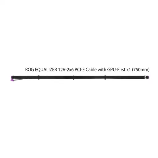 ASUS kábel tápegységhez 16PIN (12V-2x6), Fekete