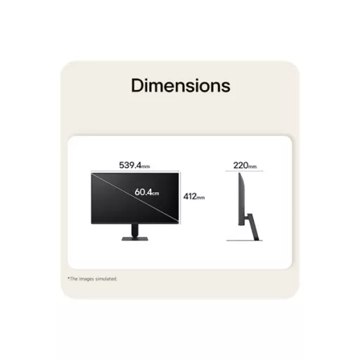 LG IPS 144Hz monitor 23,8" 24U411B, 1920x1080, 16:9, 250cd/m2, 1ms, HDMI/D-SUB