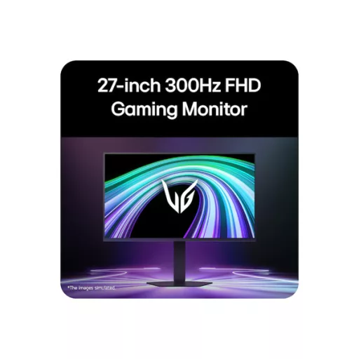 LG IPS 300Hz Gaming monitor 27" 27G550B, 1920x1080, 16:9, 300cd/m2, 1ms, 2xHDMI/DisplayPort