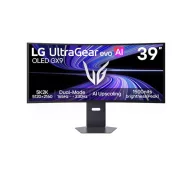   LG Ívelt OLED 330Hz Gaming monitor 39" 39GX950B, 5120x2160, 21:9, 335cd/m2, 0,03ms, 2xHDMI/DisplayPort/2xUSB/USB-C