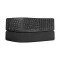 LOGITECH Billentyűzet - K860 Ergonomikus Vezeték Nélküli Grafitszürke (Logi bolt támogatás), HUN (Gravírozott)