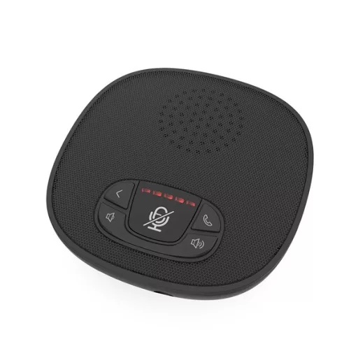 Nedis MICCWS126BK konferencia mikrofon, Bluetooth, mikrofon hatótávolsága: 10 m, akkumulátorról  / USB-ről táplált