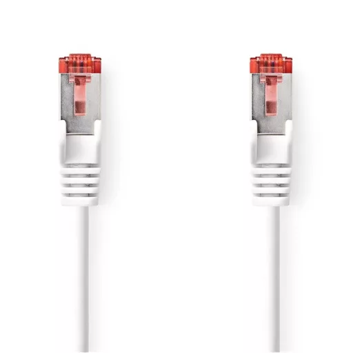 Nedis CCCGP85221WT50 UTP / FTP Cat6 patch kábel, RJ45 aranyozott érintkezők, 10/100/1000 Mbit/s, LSZH, hossz 5m