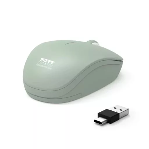 PORT DESIGNS Egér WIRELESS Olívazöld