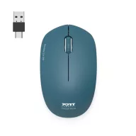 PORT DESIGNS Egér WIRELESS Zafírkék
