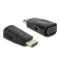 DELOCK Átalakító HDMI-A male > VGA female audió funkcióval