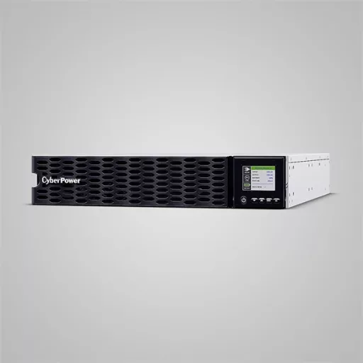 CYBERPOWER UPS OL6KERTHD, 6000W/6000VA, C13x4 C19x2, online szünetmentes tápegység, szinuszos, színes LCD, rack-tower