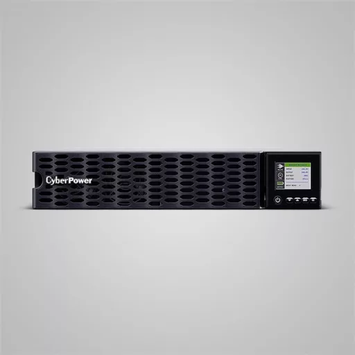 CYBERPOWER UPS OL6KERTHD, 6000W/6000VA, C13x4 C19x2, online szünetmentes tápegység, szinuszos, színes LCD, rack-tower