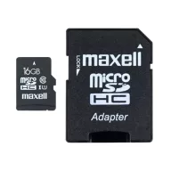   MAXELL Memóriakártya MicroSDHC 16GB X-Series + Adapter Class10