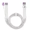 ASUS kábel tápegységhez 16PIN (12V-2x6), Fehér