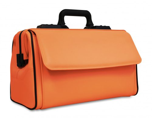 Tasche DÜRASOL RUSTICANA Leder 7006 orange / groß 2 Fächer