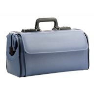   Tasche DÜRASOL RUSTICANA Leder 7014 blau-grau / groß 2 Fächer