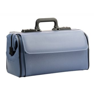   Bag DÜRASOL RUSTICANA Leather 7014 blue-grey / large 2 pockets