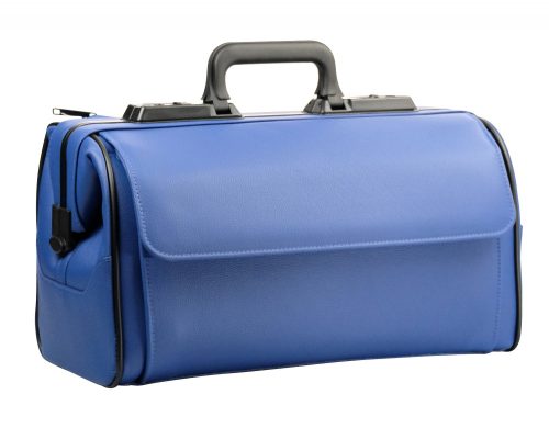 Tasche DÜRASOL RUSTICANA Leder 7016 ultramarinblau / groß 2 Fächer