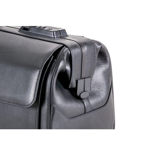 Tasche DÜRASOL RUSTICANA Leder 8111 schwarz / groß 2 Fächer