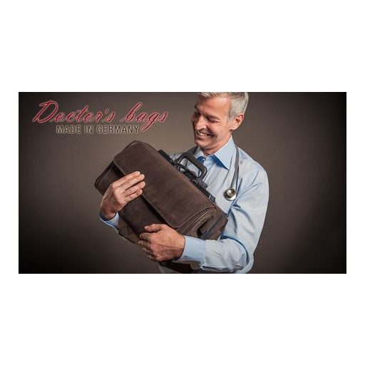 Bag DÜRASOL RUSTICANA leather 9041 brown / 1 small pocket