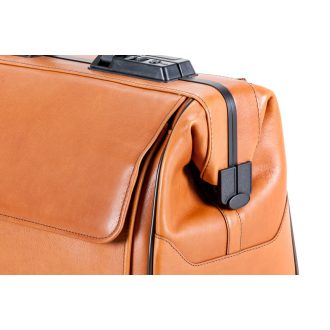   Bag DÜRASOL RUSTICANA leather 8001 light brown / small 2 pockets