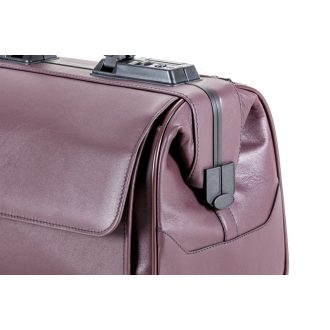   Bag DÜRASOL RUSTICANA leather 8031 burgundy / small 2 pockets