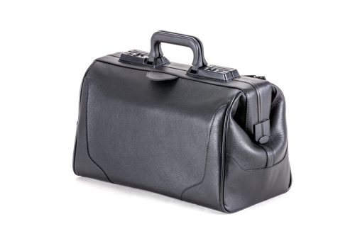 Tasche DÜRASOL RUSTICANA Leder 9111 schwarz / 1 großes Fach