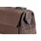 Bag DÜRASOL RUSTICANA leather 8151 dark brown / large 2 pockets