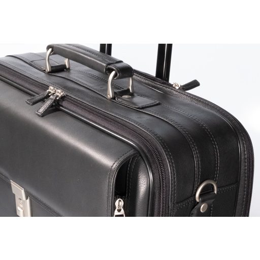 Bag DÜRASOL MOBILO 9350 pull-on, black leather