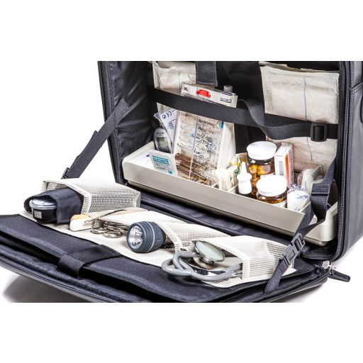 Bag DÜRASOL MOBILO 9350 pull-on, black leather