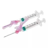   BD Eclipse safety needle 18G pink, 1.2 x 40 mm (1 1/2"), 100 pcs/box, Ref: 302437