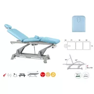   Winterthur Flex-2 Wielofunkcyjne łóżko do badań z elektryczną regulacją wysokości 70 cm