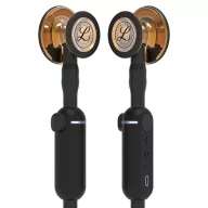   3M™ Littmann® CORE digitales Phonendoskop, 8863 schwarzer hochglänzender Kupferbügel 69cm