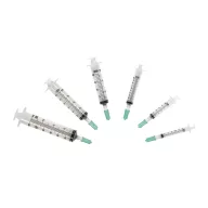  BD Texium Luer syringe 3 ml, with closed Texium connector, for cytotoxic drugs, 100 pcs/box, Ref: MY8003-0006