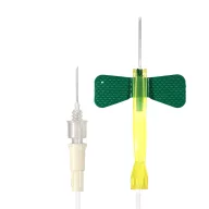   BD Vacutainer Safety-Lok butterfly needle 21G green, 178 mm tubing, safety blood collection set 21G 0.8 x 19 mm, 50 pcs/box, Ref: 367282
