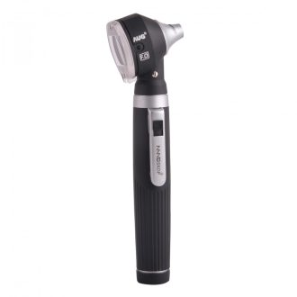   Nanoskop F.O Xenon otoscope 2.5V Black with 14 disposable ear funnels