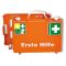 First aid bag with content, in 2 colorvariants