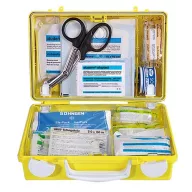 First aid bag with content, in 2 colorvariants