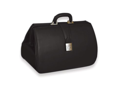 Kansas Skay Medical leatherette bag - black