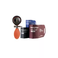   Welch Allyn DuraShock Professional Sphygmomanometer Set, Adult – Red