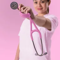   3M™ Littmann® Cardiology IV™ Stethoscope, 6159C, Stainless-finish Chestpiece, Satin-finish Rose Pink Tube