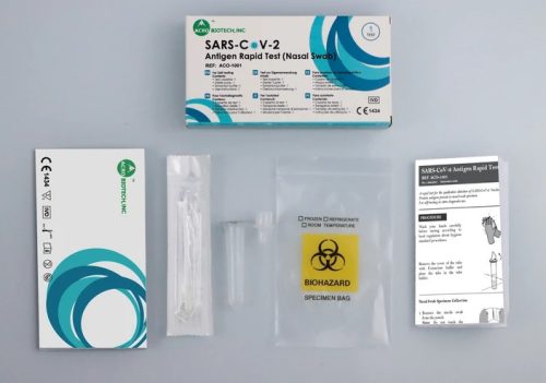 SARS-COV-2-Antigen Selbstfälschungs-Testblatt