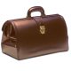 SUPERTEXAS leather medical bag 42 x 20 x 23 - chestnut