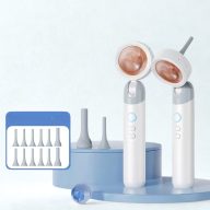   Wireless ear otoscope with 1080P HD camera and 1.38-inch screen