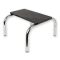 Stepping stool 1 step, chrome