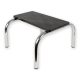 Stepping stool 1 step, chrome