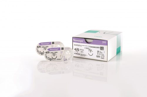 Novosyn purple 0 (3,5) 70 cm HR40S with needle (RCP) 36 pcs