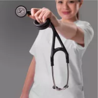    3M™ Littmann® Cardiology IV™ Stethoscope, 6177C, Mirror Chestpiece, Satin-finish Black Tube